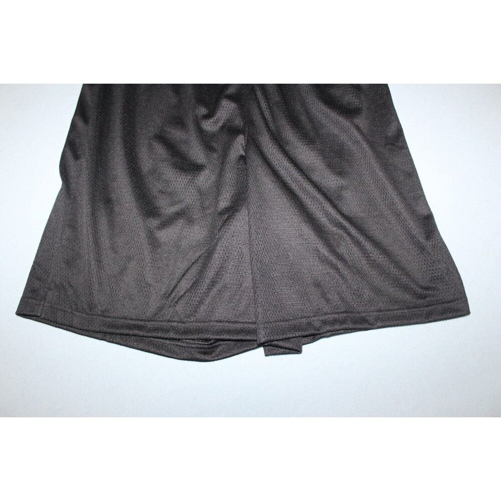 NWT DSG Men's Black Pocketless Mesh Training Shorts L 10'' Inseam Athletic Fit - Picture 6 of 8